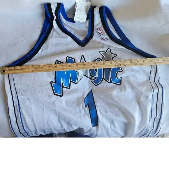 Vintage Champion NBA Orlando Magic Tracy McGrady 48 Jersey Sz XL  NWT - Picture 6 of 11